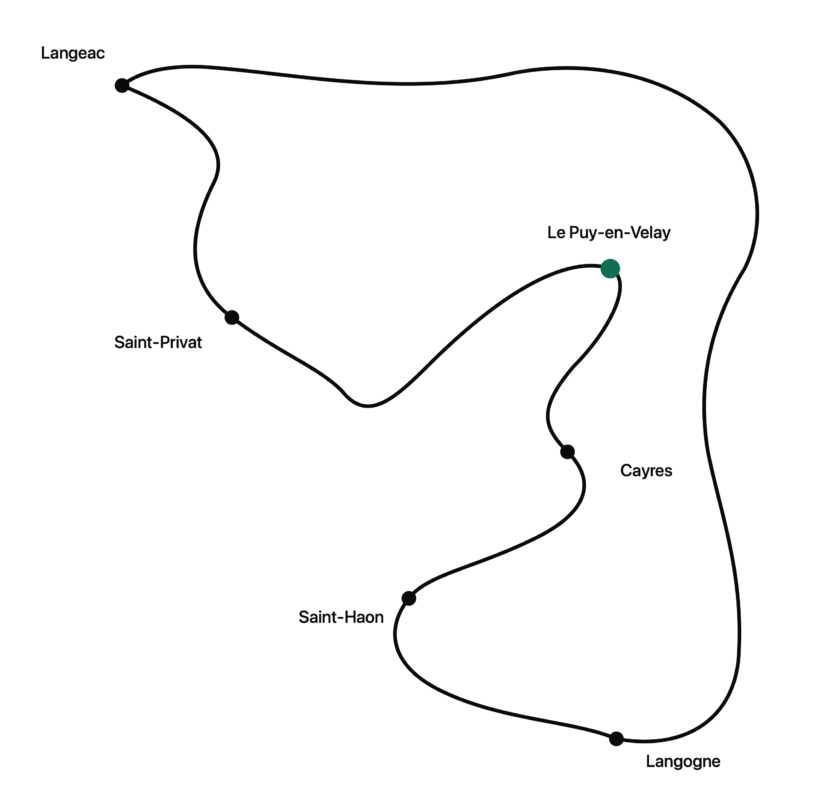 Parcours Fou d'Allier - Les gorges de l'Allier à vélo